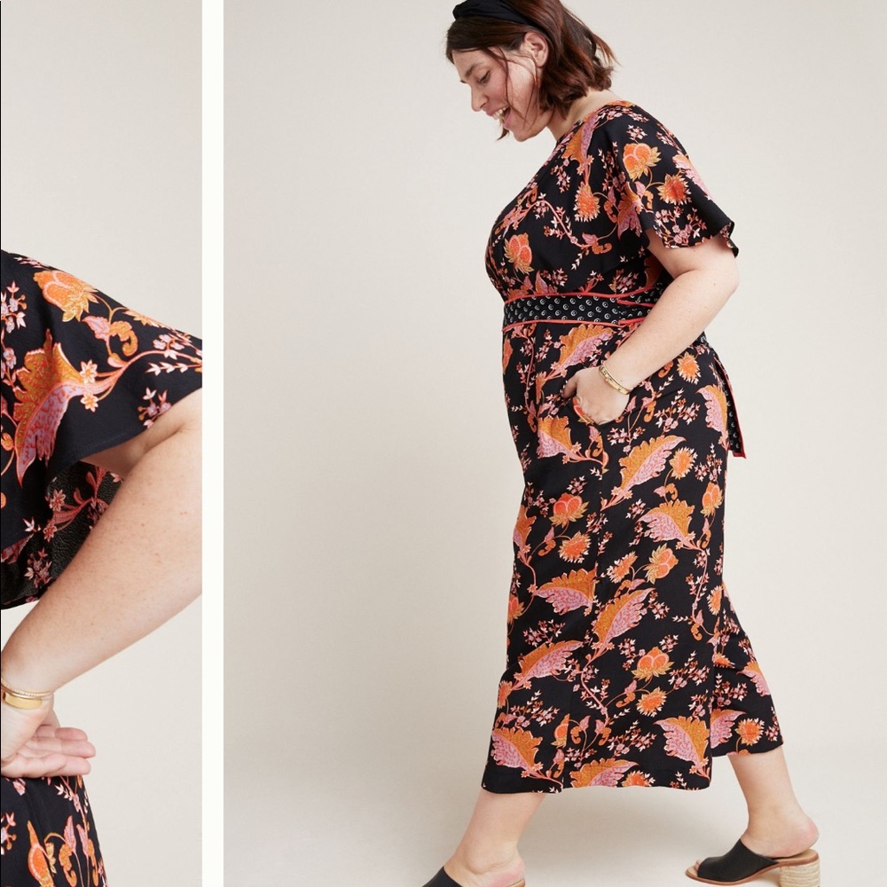 Anthropologie 🌸 Botanical Jumpsuit